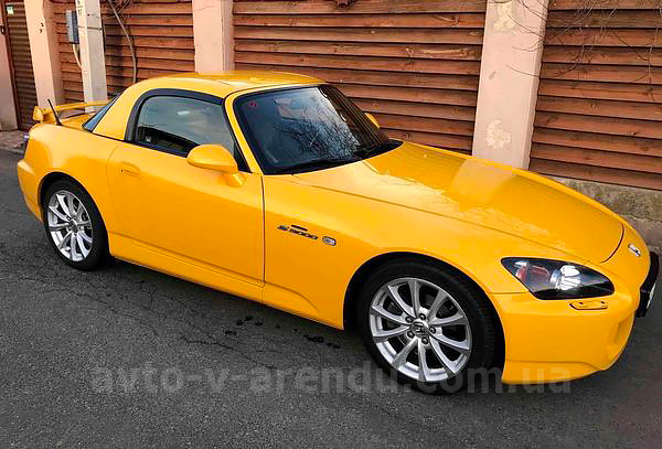 Аренда кабриолета Honda S2000  с водителем в Киеве