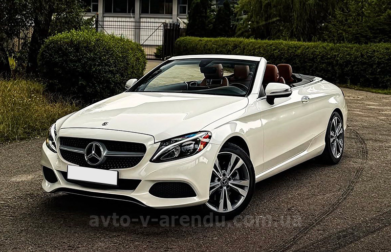 Аренда кабриолета Mercedes-Benz C300