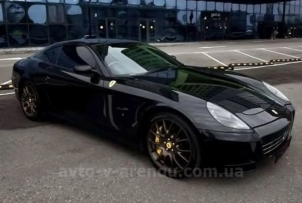 Аренда авто Ferrari 612 с водителем в Киеве