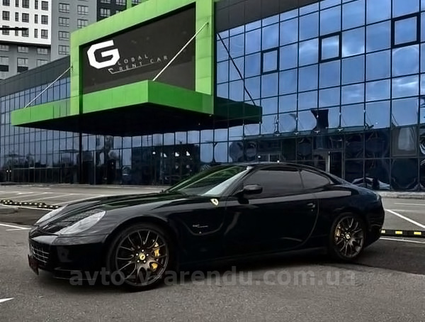 Аренда спорткара Ferrari 612 с водителем в Киеве