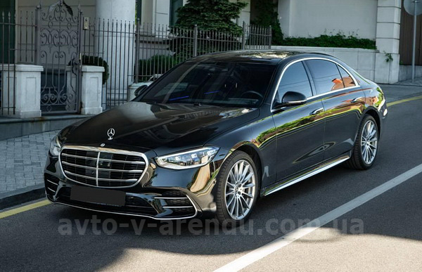 Аренда авто Mercedes-Benz W223 S-class 400d 4MATIC в Киеве