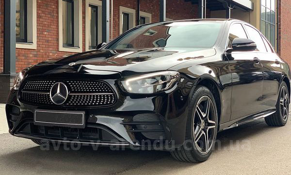 Аренда авто Mercedes-Benz W213 E-class W213 HIBRYD черный