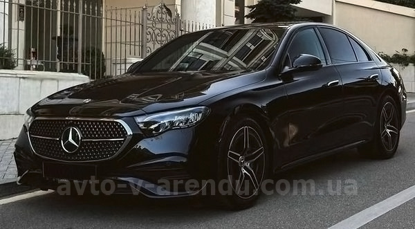 Аренда E-class Mercedes-Benz W214 с водителем Киев. Прокат авто Мерседес W214 без водителя в Киеве