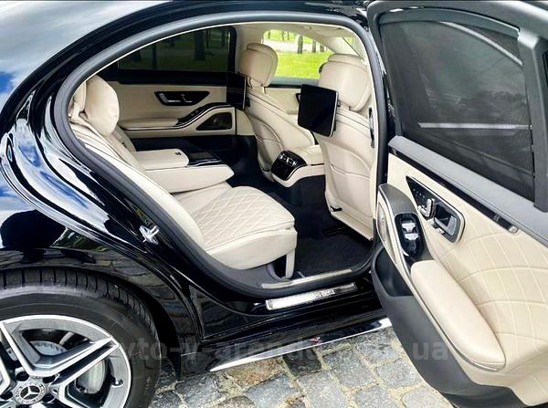 Аренда авто Mercedes-Benz W223 S-class S560 AMG vip с водителем в Киеве