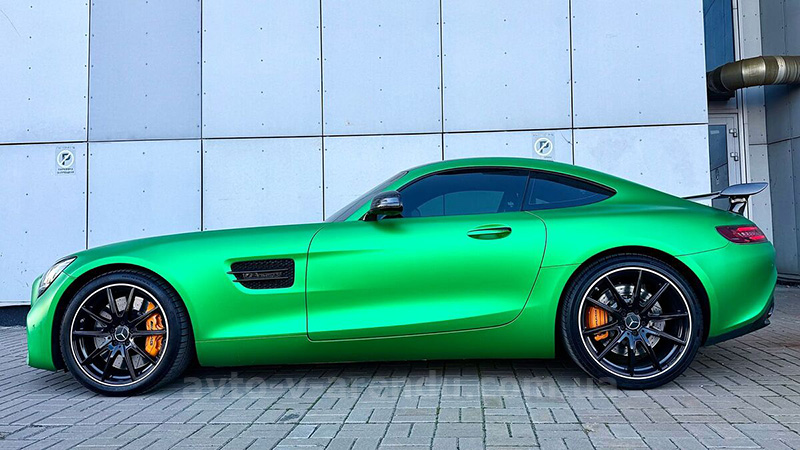 Аренда авто Mercedes-Benz AMG GT Coupe с водителем. Прокат авто Мерседес AMG GT Coupe без водителя в Киеве