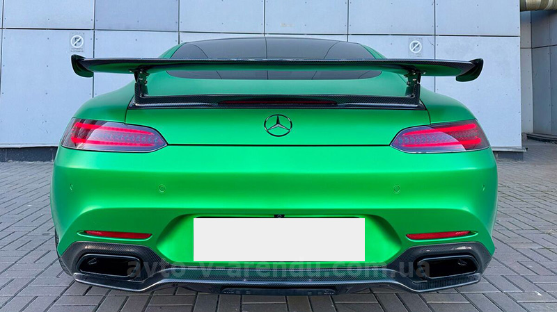 Аренда авто Mercedes-Benz AMG GT Coupe с водителем. Прокат авто Мерседес AMG GT Coupe без водителя в Киеве