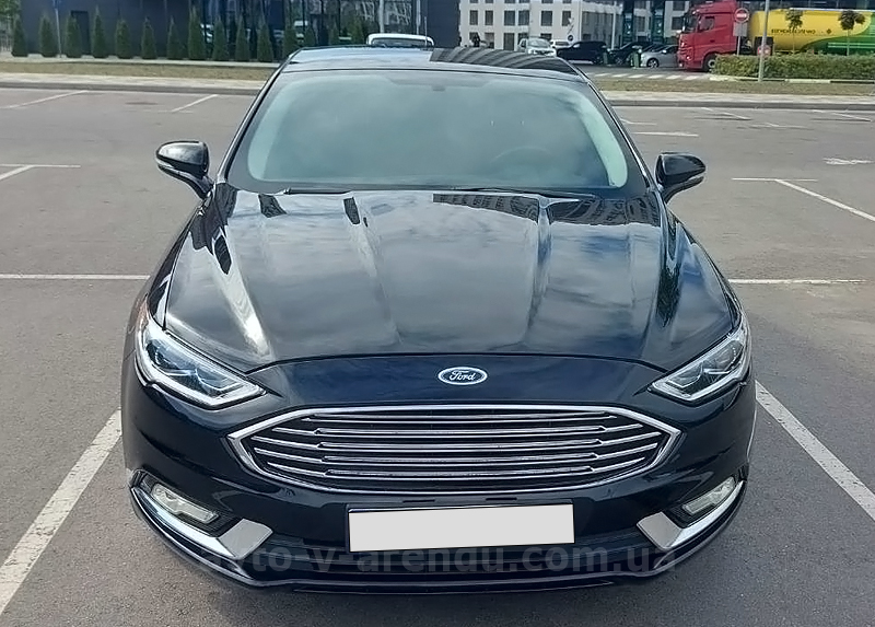 Аренда авто с водителем в Киеве  Ford Fusion  черный