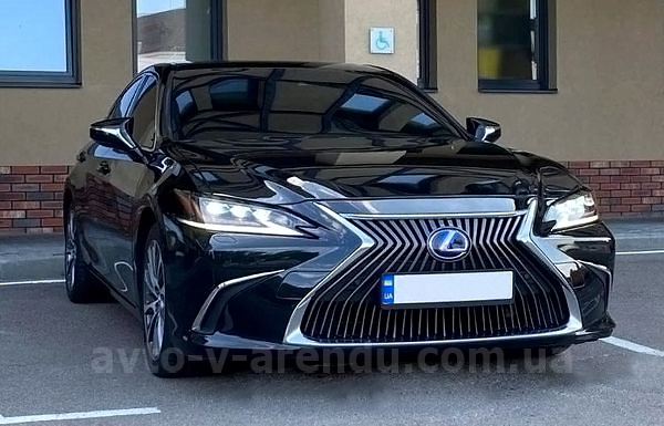Аренда авто с водителем Lexus ES300 черный