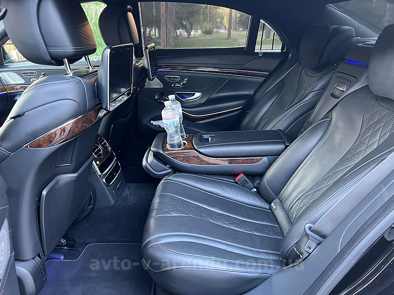 Аренда Mercedes-Benz s-class W222 S350L  с водителем Киев. Аренда мерседес 222 Киев