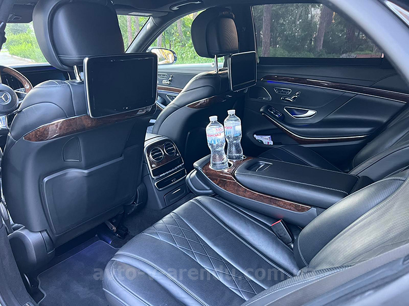 Аренда Mercedes-Benz s-class W222 S350L  с водителем Киев. Аренда мерседес 222 Киев