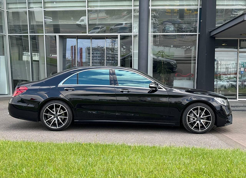 Аренда авто Mercedes-Benz s-class W222 AMG с водителем в Киеве