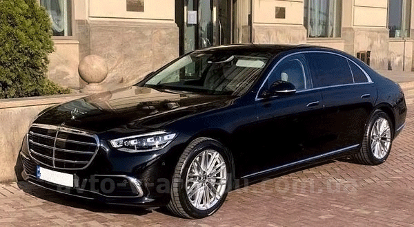 Аренда авто Mercedes-Benz W223 S-class с водителем в Киеве
