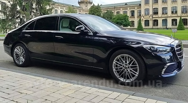 Аренда авто Mercedes-Benz W223 S-class с водителем в Киеве