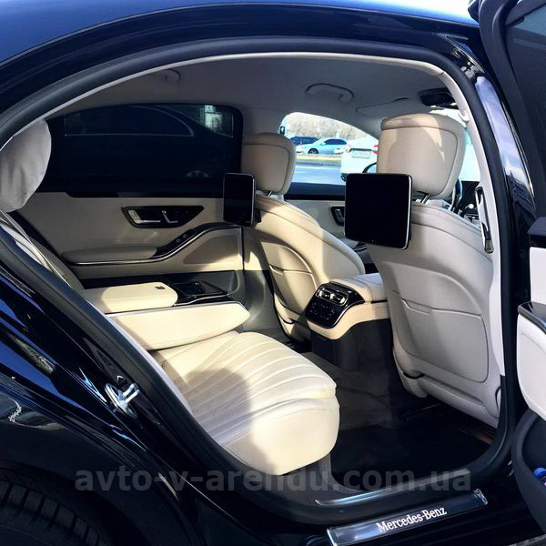Аренда авто Mercedes-Benz W223 S-class с водителем в Киеве
