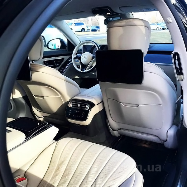 Аренда авто Mercedes-Benz W223 S-class с водителем в Киеве
