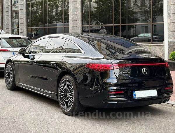 Аренда авто Mercedes-Benz EQS 450+ электрокар с водителем в  Киеве