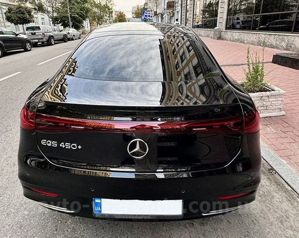 Аренда авто Mercedes-Benz EQS 450+ электрокар с водителем в  Киеве