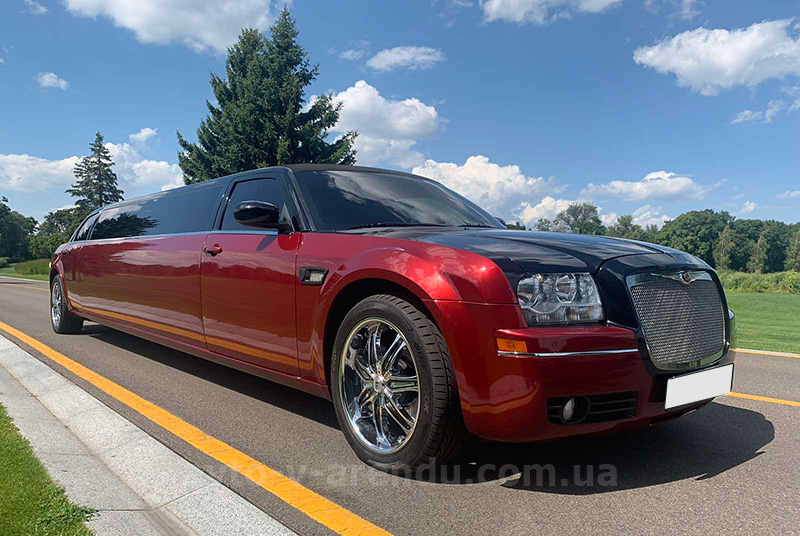 Прокат лимузина Chrysler 300C бордо