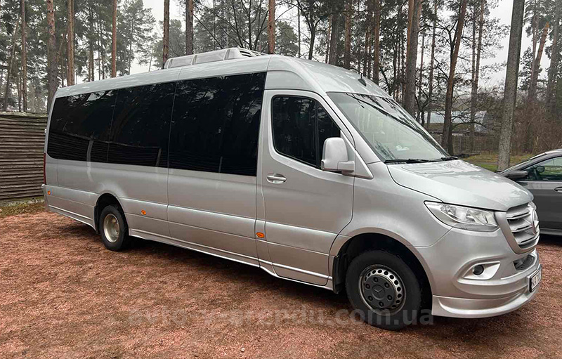 Аренда микроавтобуса с водителем Mercedes-Benz Sprinter 23 места