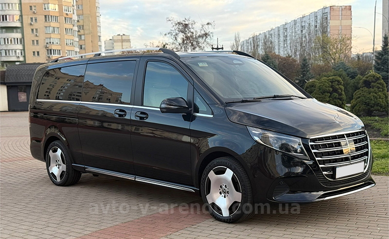 Аренда микроавтобуса с водителем  Mercedes-Benz V-сlass 2025