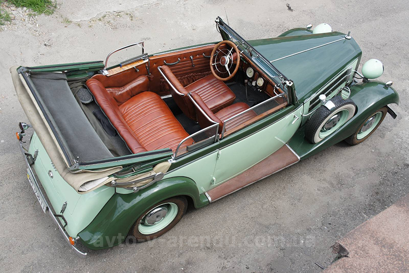 Аренда ретро авто Audi 225 cabriolet с водителем в Киеве
