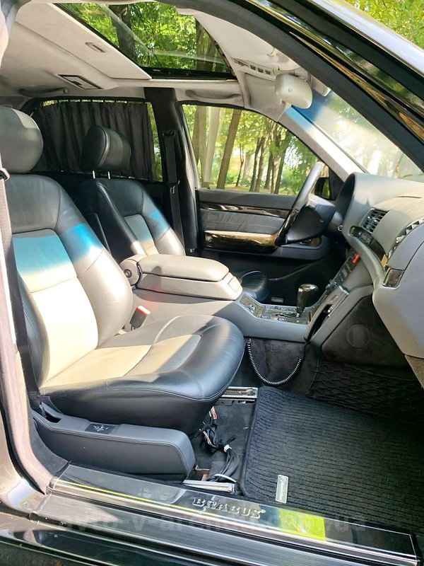 Аренда ретро авто Mercedes W140 S600 S7.3 V12 Brabus черный с водителем в Киеве