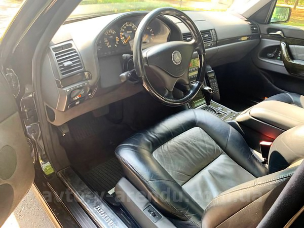 Аренда ретро авто Mercedes W140 S600 S7.3 V12 Brabus черный с водителем в Киеве