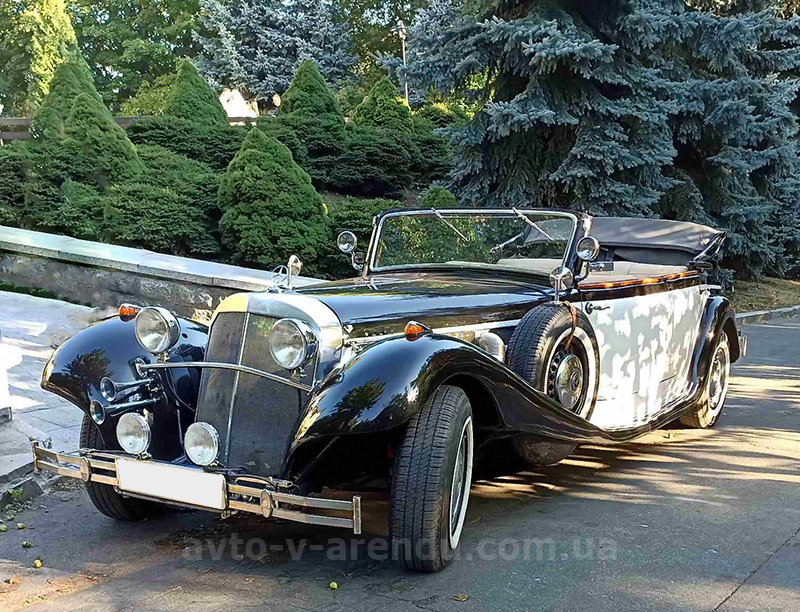 Аренда авто с водителем в Киеве Mercedes 540K Borman cabriolet