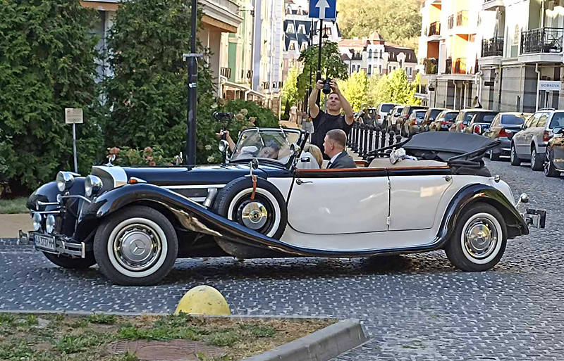 Аренда авто с водителем в Киеве Mercedes 540K Borman cabriolet