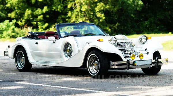 Аренда ретро кабриолета Mitsuoka Dore с водителем в Киеве