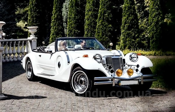 Аренда ретро кабриолета Mitsuoka Dore с водителем в Киеве