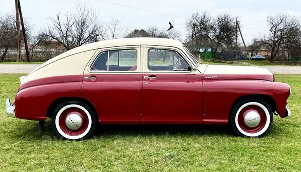 Аренда ретро авто с водителем в Киеве Pobeda GAZ M-20