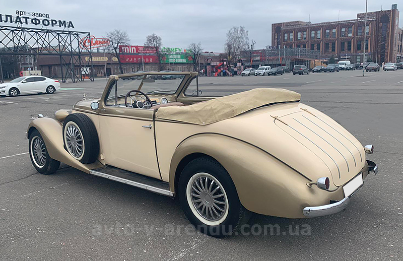Аренда авто с водителем в Киеве Steyr cabriolet
