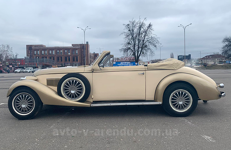 Аренда авто с водителем в Киеве Steyr cabriolet