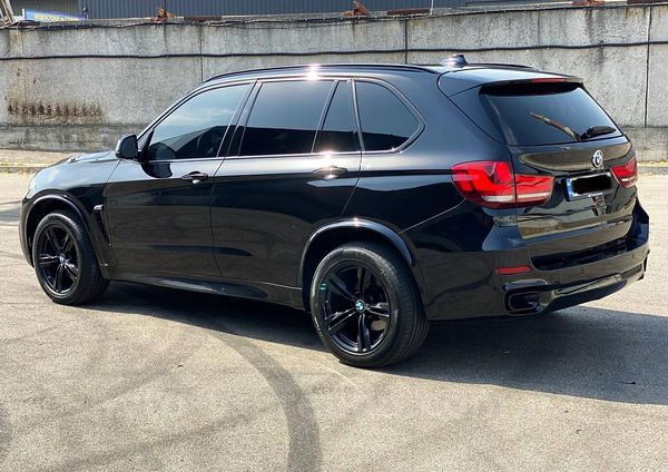Аренда внедорожника BMW X5 2014 черный с водителем в Киеве
