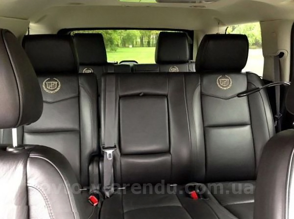 Аренда внедорожника джипа с водителем в Киеве Cadillac Escalade long