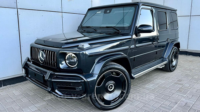 Аренда внедорожника Mercedes-Benz Gelandewagen G63 AMG гелик