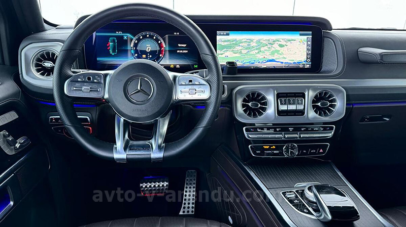 Аренда Mercedes-Benz Gelandewagen G63 AMG кубик с водителем в Киеве. Прокат Мерседес Гелентваген G63 AMG без водителя в Киеве