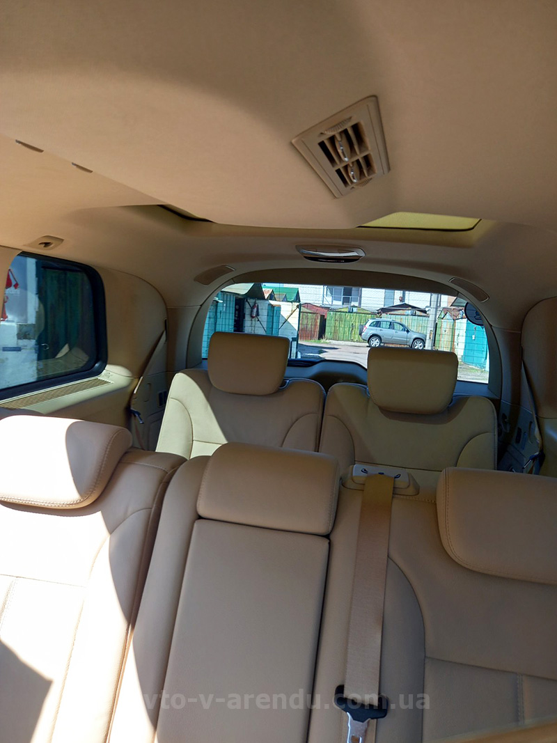 Аренда внедорожника джипа Mercedes-Benz GL 550 с водителем в Киеве