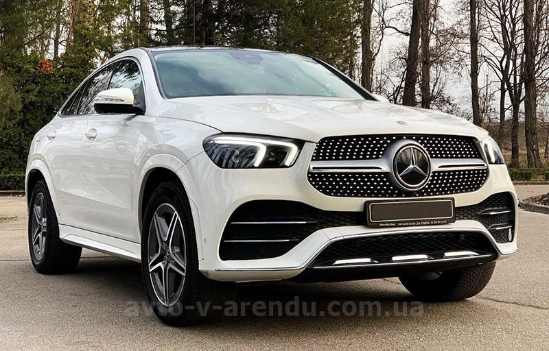 Аренда внедорожника джипа  Mercedes-Benz AMG GLE Coupe с водителем в Киеве