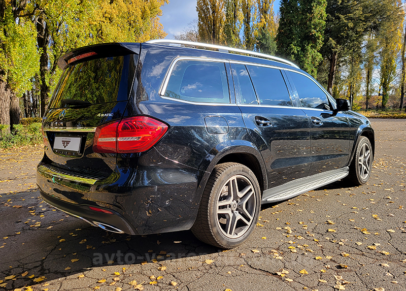 Аренда внедорожника Mercedes Benz GLS 350d AMG 4MATIC с водителем в Киеве