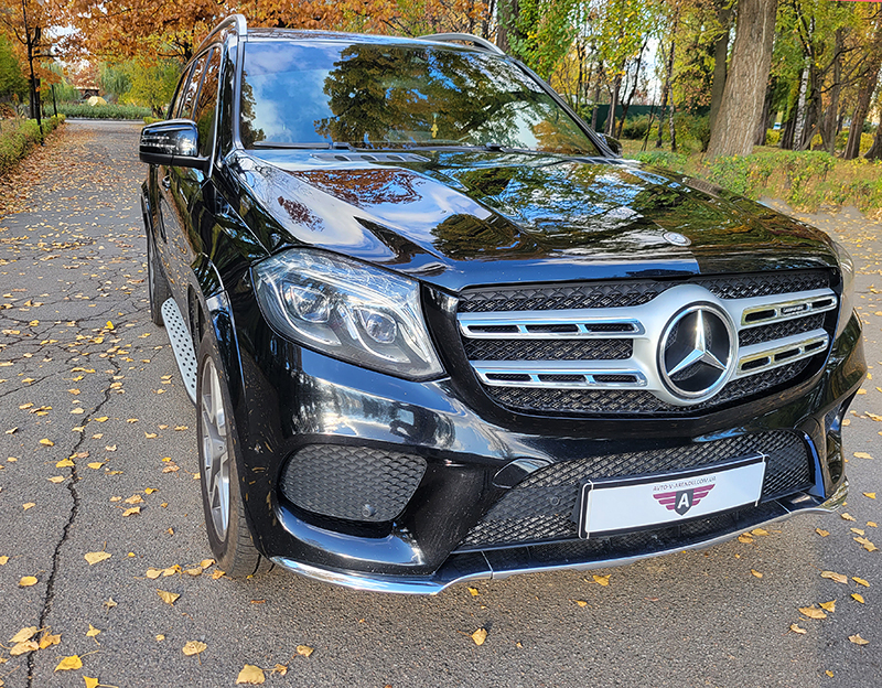 Аренда внедорожника Mercedes Benz GLS 350d AMG 4MATIC с водителем в Киеве
