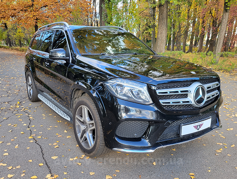 Аренда внедорожника Mercedes Benz GLS 350d AMG 4MATIC с водителем в Киеве