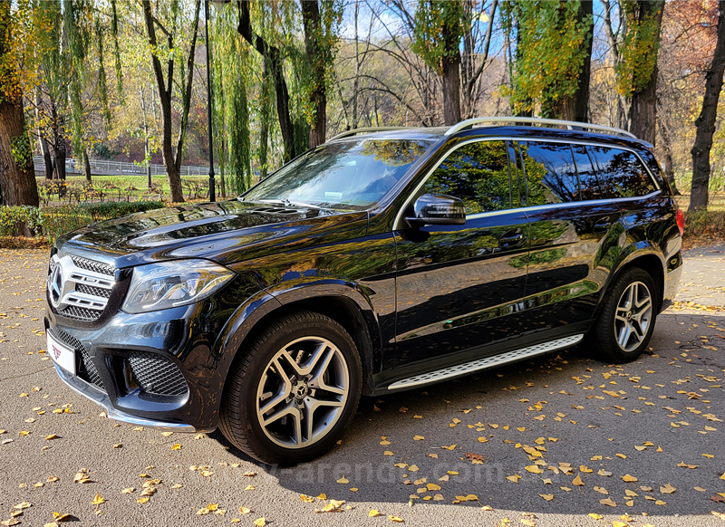 Аренда внедорожника Mercedes Benz GLS 350d AMG 4MATIC с водителем в Киеве