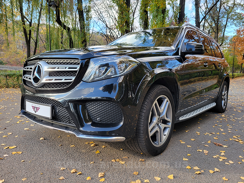 Аренда внедорожника Mercedes Benz GLS 350d AMG 4MATIC с водителем в Киеве