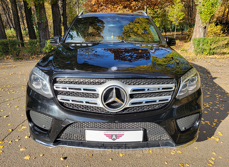 Аренда внедорожника Mercedes Benz GLS 350d AMG 4MATIC с водителем в Киеве