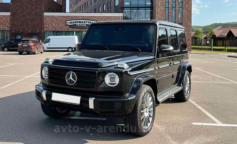 Аренда внедорожника джипа Mercedes-Benz Gelandewagen G500 AMG гелик