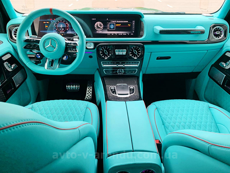 Аренда Mercedes-Benz Gelandewagen G800 Brabus Tiffany кубик с водителем. Прокат авто Мерседес G800 гелик без водителя Киев