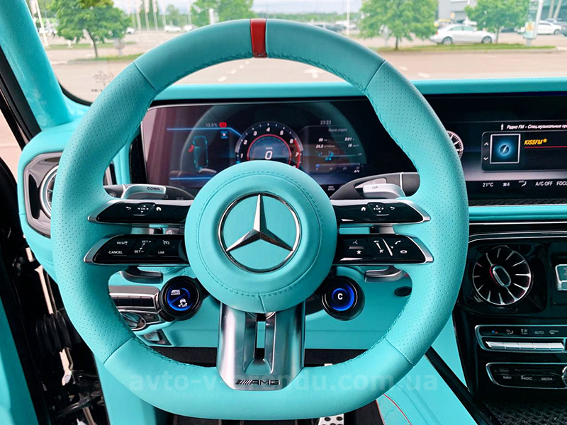 Аренда Mercedes-Benz Gelandewagen G800 Brabus Tiffany кубик с водителем. Прокат авто Мерседес G800 гелик без водителя Киев