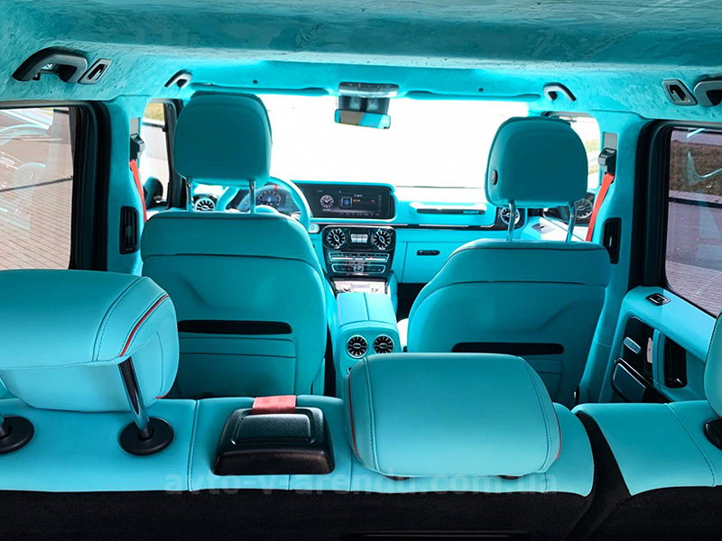 Аренда Mercedes-Benz Gelandewagen G800 Brabus Tiffany кубик с водителем. Прокат авто Мерседес G800 гелик без водителя Киев